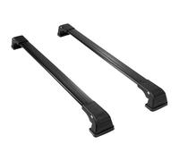 Techo Portaequipajes para Kia para Soul 2014-2019 Barras Transversales para Portaequipajes Techo para SUV Rígido con 4 Llaves Capacidad Carga 100 Libras Aluminio Cerradura