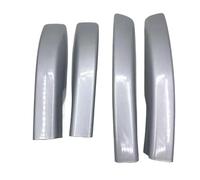 Techo Portaequipajes para Mitsubishi para ASX SUV 2013-2019 Cubierta Plástico para Barra Equipaje Techo Delantera Y Trasera Tapa Repuesto para Portaequipajes Coche(Silver 4pcs)