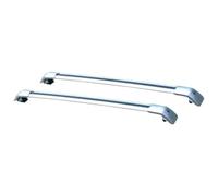 Techo Portaequipajes para Q7 5 Puertas 4L SUV 2006-2015 Barras Techo para Coche Transversales Laterales Aleación Aluminio Portaequipajes 2 Unidades(Plata)