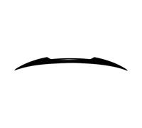 Techo Trasero Spoiler Alerón Trasero Fijo para Audi para A4, S4, B9 (2017-2024) para M4, Decoración Modificada Accesorios(Gloss Black)