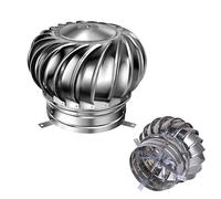 techo viento Turbines Rotat techo Ventilator, 4 8 10 12 14 16inch ventilación cubierta Turbine tapa Ventilación para Externo Extractor para Houses fábrica Attic tapa de ventilación de techo(201-100m