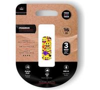 TechOneTech Clip Tech Emoji Collage Memoria USB 2.0 16GB (Pendrive)