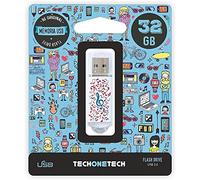 Pendrive 32GB Tech One Tech Music Dream USB 2.0