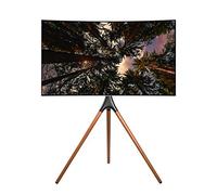 TechOrbits - Soporte de suelo portátil para TV con patas de TV universales, caballete artístico