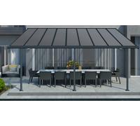 Techos para terrazas de aluminio Sierra Palram - Canopia 3 x 5,46 m antracita Heat Block