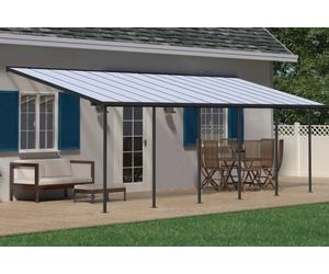 Techos para terrazas de aluminio Sierra Palram - Canopia 3 x 8,5 m gris
