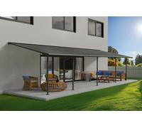 Techos para terrazas de aluminio Sierra Palram - Canopia 3 x 9,71 m antracita Heat Block