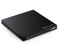 techPulse120 External UHD 4k 3D M-Disc BDXL Reproductor USB 3.0 BLU-Ray Grabadora Quemador Superdrive UltraSlim UltraHD Drive BD DVD CD Ultra para computadora Notebook Ultrabook Windows Mac OS Apple
