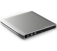 techPulse120 USB 3.0 Grabadora de DVD Unidad de CD Externa Superdrive Portable DVDRW CDRW Slim Drive para computadora PC Portátil Ultrabook Netbook Laptop Windows MacOS Apple iMac MacBook Pro Air