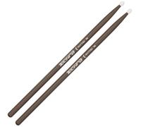 TECHRA E-Rhythm 7A, Baqueta de fibra de carbono de bajo ruido para tambores electrónicos, perfecto equilibrado con absorción de vibraciones y mayor comodidad