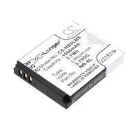 TECHTEK Batería 1000mAh Compatible con [Canon] Digital IXUS 200 IS, Digital IXUS 210, 95 IS, 105, 105 210, 300 HS, 300HS, 310 HS, 85 IXY 10 FBA