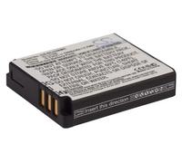 TECHTEK Batería 1000mAh Compatible con [PENTAX] MX-1, Optio X90, para [Kodak] PIXPRO SP1, PIXPRO SP1 HD, SP360, SP360 4K, PlaySport Zx5, SP1-YL3 sustituye D-LI106, LB-080, NCA-K/102 FBA
