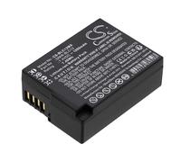 TECHTEK Batería 1000mAh Compatible con [Sigma] DP1Q, DP2Q, DP3Q, para [Leica] Leica Q, V-Lux 4, para [Panasonic] Lumix DMC-FZ1000, Lumix DMC-FZ200, DMC-FZ200GK, DMC-FZ200K, DMC- FBA
