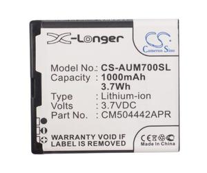 TECHTEK Batería 1000mAh Compatible con [Voxtel] M405, para [Amplicomms] PowerTel M6900, PowerTel M7000, para [VOCA] V530 sustituye CM504442APR FBA