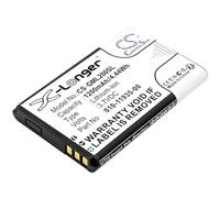 TECHTEK Batería 1200mAh Compatible con [Garmin] 010-01055-15, 010-02184-01, GLO, GLO 2 sustituye 010-11935-00