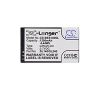 TECHTEK Batería 1200mAh Compatible con [MyPhone] 6200, para [Evolveo] EP-600, para [Clarity] PAL, para [Doro] Primo 366, para [BEA-fon] SL140, SL240, SL360, para [Telekom] Speedphone 700 sustituy FB