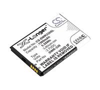 TECHTEK Batería 1500mAh Compatible con [D-Link] DWR-330 sustituye DWR-330