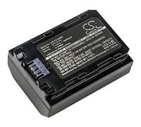 TECHTEK Batería 1600mAh Compatible con [Sony] A7 Mark 3, A7R Mark 3, Alpha a7 III, Alpha A7 a7R III, A9, ILCE-7M3, ILCE-7M3K, ILCE-7RM3, ILME-FX3 sustituye BC-QZ1, TECHTEK, CS-FZ100MX, NP-FZ100