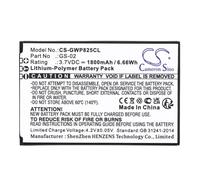 TECHTEK Batería 1800mAh Compatible con [Grandstream] WP822, WP825 sustituye GS-02