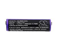 TECHTEK Batería 1800mAh Compatible con [Moser] 1884 Li+Pro, Ermila 1884, Ermila 1885, 1885 Motion, Wahl Li+Pro, Wahl para [Wahl] 1888, 2 sustituy FBA
