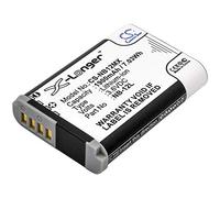 TECHTEK Batería 1900mAh Compatible con [Canon] LEGRIA Mini X, PowerShot G1X Mark Ⅱ, PowerShot N100, VIXIA Mini X sustituye NB-12L