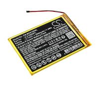 TECHTEK Batería 2000mAh Compatible con [Bookeen] CYBFT1F-BK, Cybook Muse HD sustituye JL315889PL