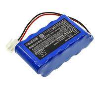 TECHTEK Batería 2000mAh Compatible con [Cardioline] Cardiette ECG Recorder AR1200 View, ECG 200S, AR2100 View sustituye 110699, 110785, GP220AAH10WMXZ