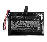 TECHTEK Batería 2000mAh Compatible con [Fujikura] 12S Fusion Splicer, FSM-12R, FSM-12S, S015527 sustituye BTR-10, BTR-10-AC