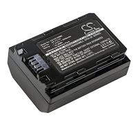 TECHTEK Batería 2050mAh Compatible con [Sony] A7 Mark 3, A7R Mark 3, Alpha a7 III, Alpha A7 a7R III, A9, ILCE-7M3, ILCE-7M3K, ILCE-7RM3, ILME-FX3 sustituye BC-QZ1, CS-FZ100MC, TECHTEK, NP-FZ100