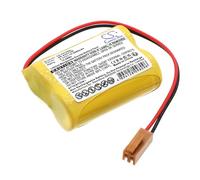 TECHTEK Batería 2200mAh Compatible con [GE] A06B-0177-D106, A06B0177D106, A98L-0031-0011#L, A98L00310011#L, Beta iSV Amplifier, Beta SVU Amplifier, Fanuc A06 Industrial Computers, Fanuc A06 programm