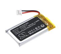 TECHTEK Batería 240mAh Compatible con [Poly] Savi 7200, Savi 7200 Office, 7210 Office, 7220 7300, para [Plantronics] 7210 7220 7300 sustituye 212366-01, 216261-01