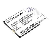 TECHTEK Batería 2500mAh Compatible con [Emporia] Smart 3 Mini, Smart 4, Smart.3 Mini, Smart.4 sustituye AK-S3M-BC