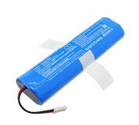 TECHTEK Batería 2600mAh Compatible con [Ariete] para 00P271310AR0, para 00P271810AR0, para 2718, para Pro 2713/1, para Pro 2718/1, para Evolution, para X Clean 2718, para [Ilife] para B5 MAX, FBA