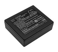 TECHTEK Batería 2600mAh Compatible con [Brother] P Touch P 950 NW RuggedJet RJ 4030, PA-BB-001, PA-BB-002, PT-D800W, PT-E800T/TK, PT-E850TKW, PT-P900W, PT-P950NW, PTP900W, PTP950NW, RJ 4040 TD 2130