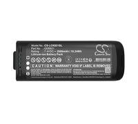 TECHTEK Batería 2600mAh Compatible con [Leica] BLK2GO, BLK2GO Handheld Imaging Laser Scanner sustituye 879638, GEB821