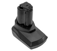 TECHTEK Batería 3000mAh Compatible con [Metabo] 00385000, 8051275002, PowerImpact 12, PowerLED 12, PowerMaxx PowerMaxx Basic, Pro, BS sustituye 6.25439
