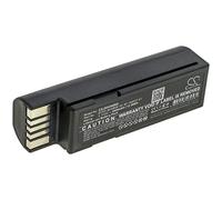 TECHTEK Batería 3400mAh Compatible con [Zebra] DS3600, DS3678, EVM, LI3600, LI3678, LS3600, LS3678 sustituye 82-166537-01, BT-000341-01, BTRY-36IAB0E-00