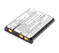 TECHTEK Batería 660mAh Compatible con [Olympus] 1200, 700, 710, 720, 720SW, 730, 740, 750, 760, 770SW, 780, 790SW, 795SW, 820, 830, 840, 850SW, Camedia X-600, D-720, D-725, D-730, DM-3, DM-5, FE- FB