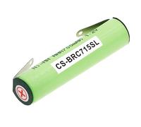 TECHTEK Batería 700mAh Compatible con [Braun] BT3020, BT3021 (5516), BT3040 (5517), BT5010, BT5040, BT5050, BT5060 (5542), BT5070, BT5090, BT7020 (5542), BT7050, BT7940 Cruzer Beard 5, CR FBA