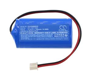 TECHTEK Batería 700mAh Compatible con [Ecovacs] W1 Pro, W880, W980, Winbot 880, Winbot W1, W2, W920 sustituye 201-1907-0302, 201-2005-0022, S04-L148-650, S15-LI-148-650