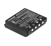 TECHTEK Batería 700mAh Compatible con [HBC] FBFUB09N, FUB 9NM 6V, FUB9NM, Linus 4, Linus 6, Micron 4, Micron 6, Radiomatic Eco, Remote Control Crane Truck Driving, Spectrum 1, Spectrum 2, A, B, Tech
