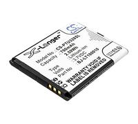 TECHTEK Batería 700mAh Compatible con [Panasonic] KX-TU327, KX-TU327EX, KX-TU327EXBE, KX-TU328, KX-TU328EX, KX-TU328EXBE, KX-TU339, KX-TU339EXBE, KX-TU349 sustituye BJ-LT100010 FBA