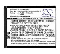 TECHTEK Batería 700mAh Compatible con [Samsung] B3210 Corby TXT, Corby TXT, GT-B3210, GT-B3310, GT-C3050, GT-C3050C, GT-C3053, GT-S7350, GT-S7350C, GT-S8300, S7350, S7350 Ultra Slide, S8300 Ultra FB