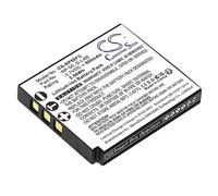 TECHTEK Batería 800mAh Compatible con [Jupio] CFU0011, para [Fujifilm] FinePix F100fd, FinePix F200EXR, F300EXR, F305EXR, F500EXR, F505EXR, F50fd, FBA