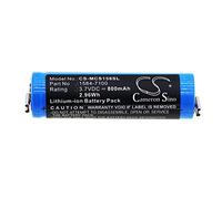 TECHTEK Batería 800mAh Compatible con [Moser] ChromStyle 1584 sustituye 1584-7100