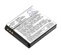 TECHTEK Batería 850mAh Compatible con [Canon] Digital IXUS 100 IS, Digital IXUS 110 IS, 120 130, 30, 40, 50, 55, FBA