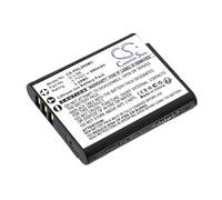TECHTEK Batería 890mAh Compatible con [Pentax] WG-1000 sustituye D-LI96