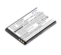 TECHTEK Batería 900mAh Compatible con [Panasonic] KX-TU400, KX-TU400 EXRM, KX-TU450 sustituye 433450ART FBA