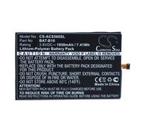 Techtek Batería CS-ACS560SL Compatible con Liquid Jade, Liquid Jadeplus, S55 Sustituye Acer BAT-B10, KT.0010S.013, PGF295686HT