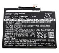 Techtek Batería CS-ACW120NB Compatible con Aspire Switch Alpha 12, Enduro T1, ET110-31W, SA5-271, Switch 5 SW512-52, Switch 5 SW512-52-363J,